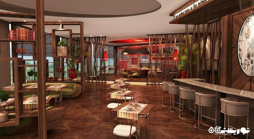 نمای رستوران هتل بوتانیک اکسکلوسیو لارا